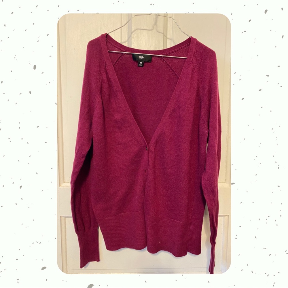 Pink Cardigan - Size Medium